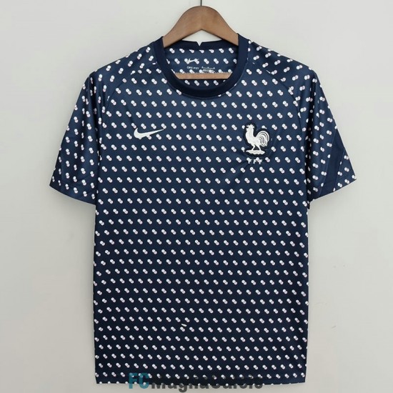 Maglia Francia Training Suit Blu II 2022/2023