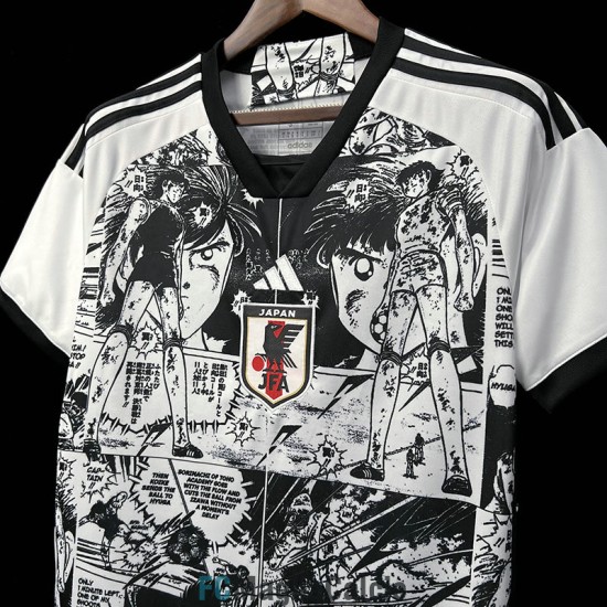 Maglia Giappone Captain Tsubasa White 2023/2024