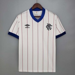 Maglia Glasgow Rangers Retro Gara Away 1982/1983