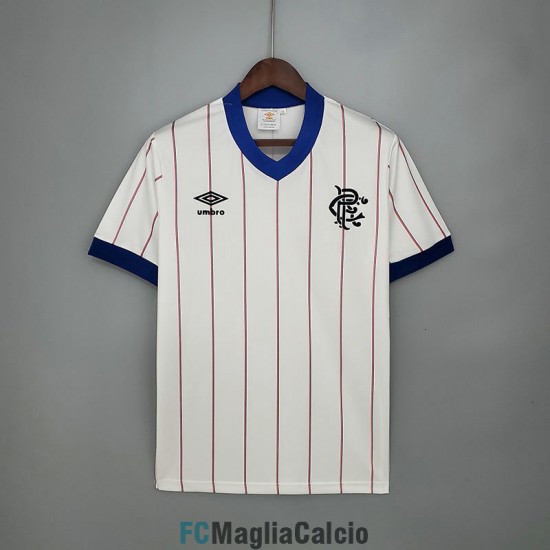 Maglia Glasgow Rangers Retro Gara Away 1982/1983