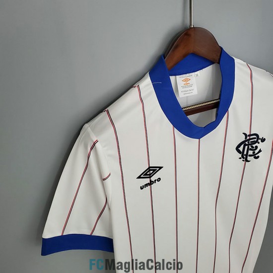 Maglia Glasgow Rangers Retro Gara Away 1982/1983