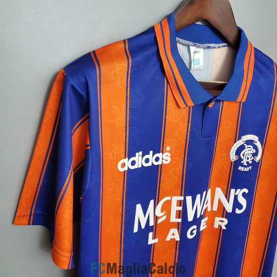 Maglia Glasgow Rangers Retro Gara Away 1993/1994