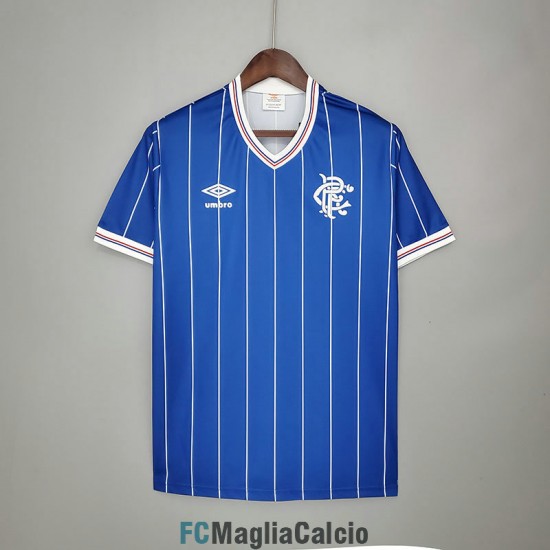 Maglia Glasgow Rangers Retro Gara Home 1982/1983