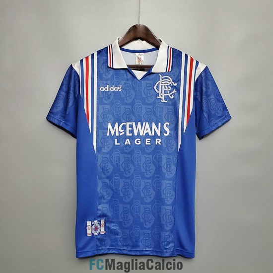 Maglia Glasgow Rangers Retro Gara Home 1996/1997