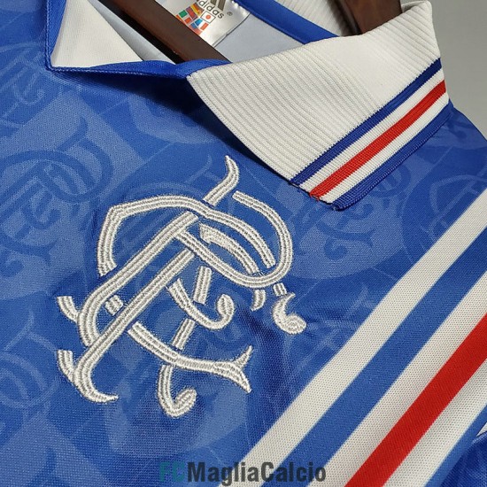 Maglia Glasgow Rangers Retro Gara Home 1996/1997