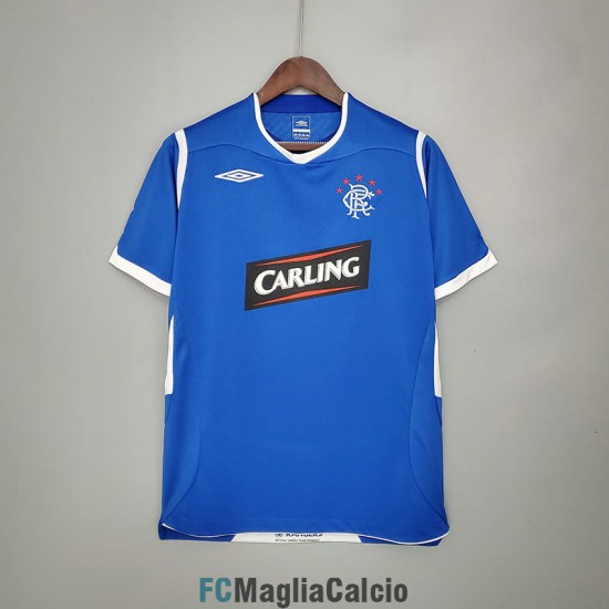 Maglia Glasgow Rangers Retro Gara Home 2008/2009