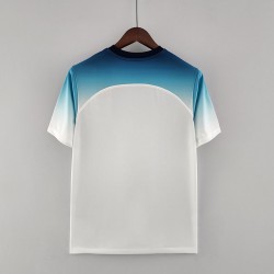 Maglia Inghilterra Bianco Blu 2022/2023