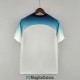 Maglia Inghilterra Bianco Blu 2022/2023