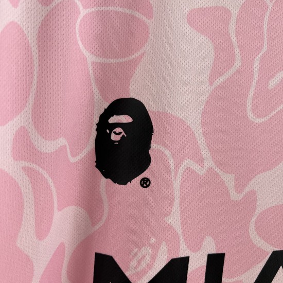 Maglia Inter Miami CF x Bape Pink 2023/2024