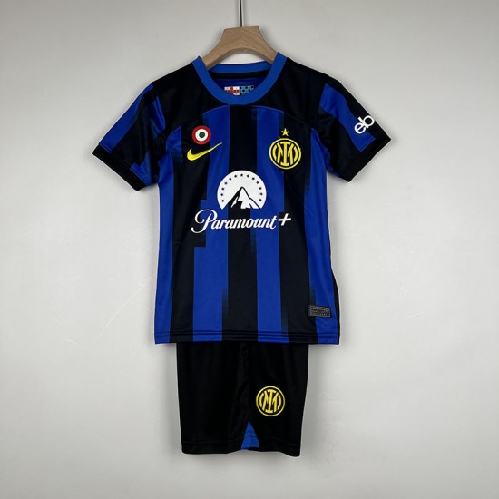 Maglia Inter Milan Bambino Gara Home 2023/2024