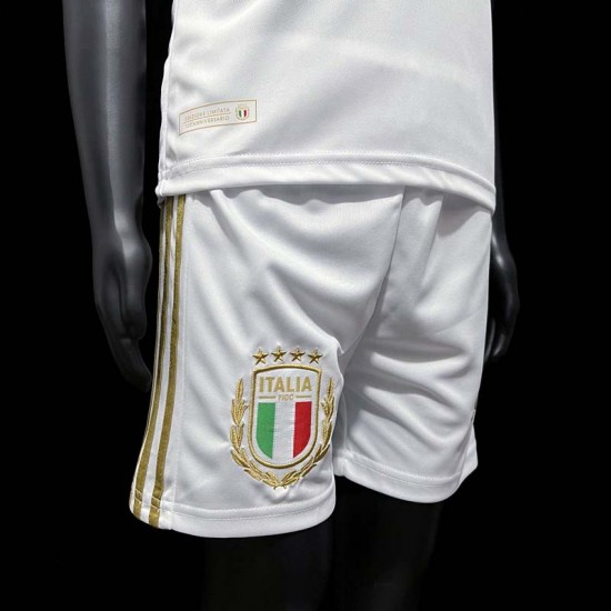 Maglia Italia Bambino 125th Anniversary White 2023/2024