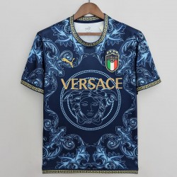 Maglia Italia x Versace Azul 2022/2023