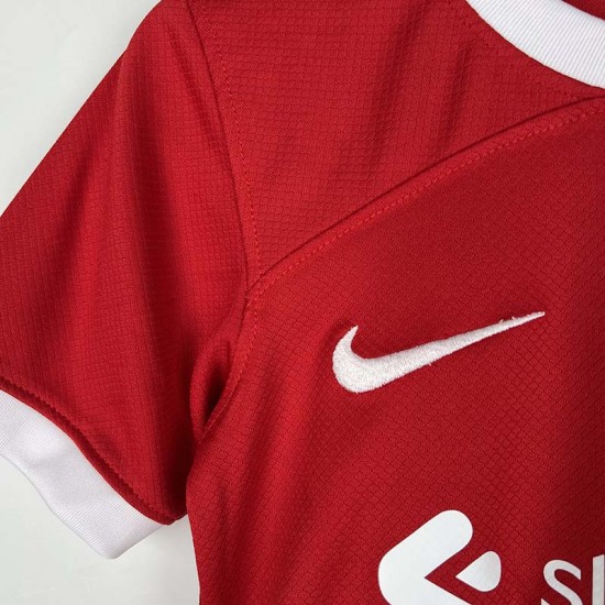 Maglia Liverpool Bambino Gara Home 2023/2024