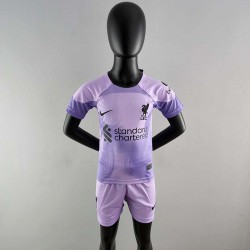 Maglia Liverpool Bambino Portiere Purple 2022/2023