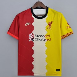 Maglia Liverpool Training Suit Rojo Amarillo I 2022/2023