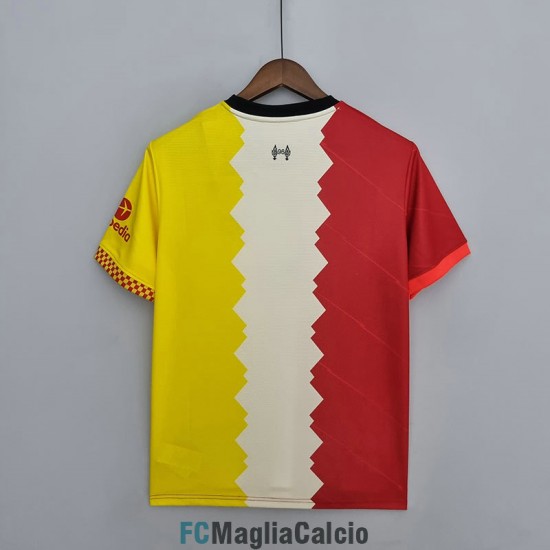 Maglia Liverpool Training Suit Rojo Amarillo I 2022/2023