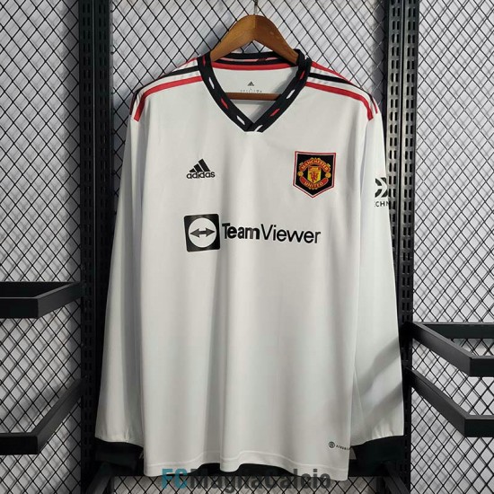 Maglia ML Manchester United Gara Away 2022/2023