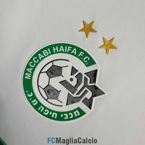 Maglia Maccabi Haifa Football Club Champion Edition Blanco 2022/2023