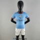 Maglia Manchester City Bambino Gara Home 2022/2023