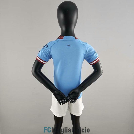 Maglia Manchester City Bambino Gara Home 2022/2023