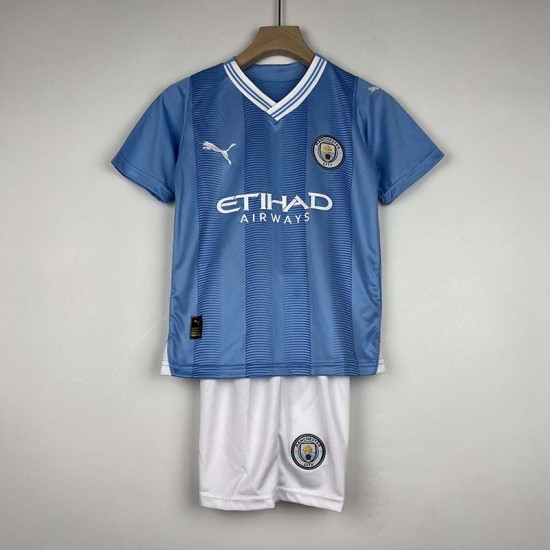 Maglia Manchester City Bambino Gara Home 2023/2024