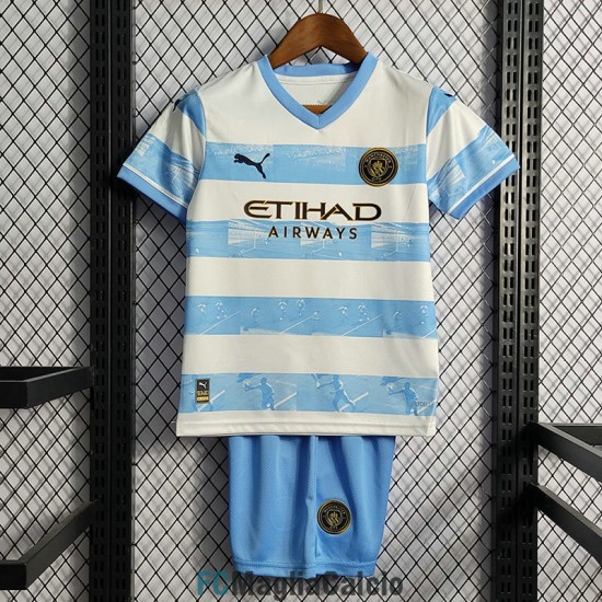 Maglia Manchester City Bambino Limited Edition Azul I 2022/2023