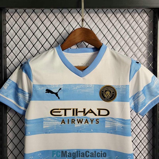 Maglia Manchester City Bambino Limited Edition Azul I 2022/2023