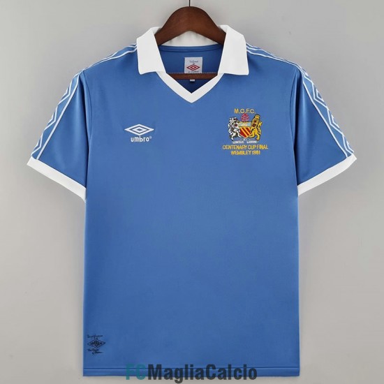 Maglia Manchester City Retro Gara Home 1981/1982