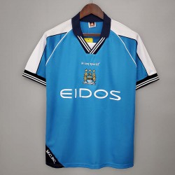 Maglia Manchester City Retro Gara Home 1999/2001