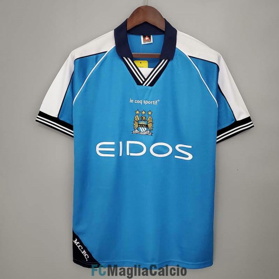 Maglia Manchester City Retro Gara Home 1999/2001