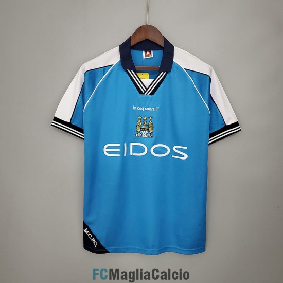 Maglia Manchester City Retro Gara Home 1999/2001