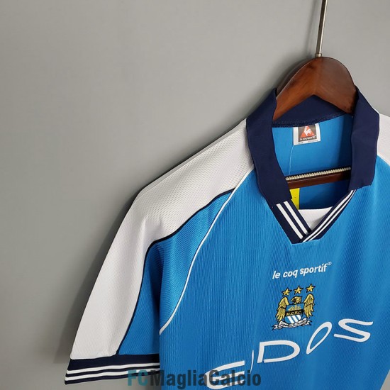 Maglia Manchester City Retro Gara Home 1999/2001