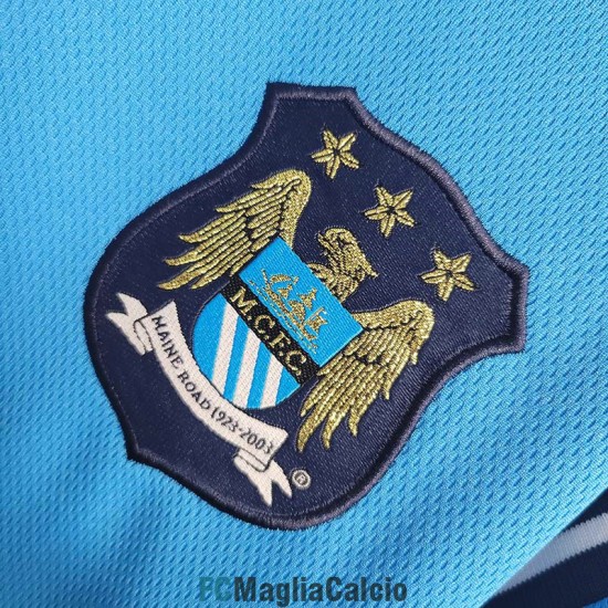 Maglia Manchester City Retro Gara Home 2001/2002