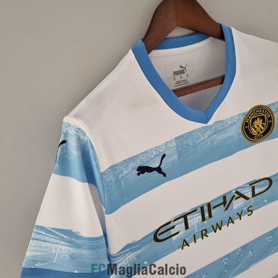 Maglia Manchester City Training Azul II 2022/2023