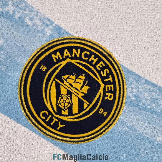 Maglia Manchester City Training Azul II 2022/2023