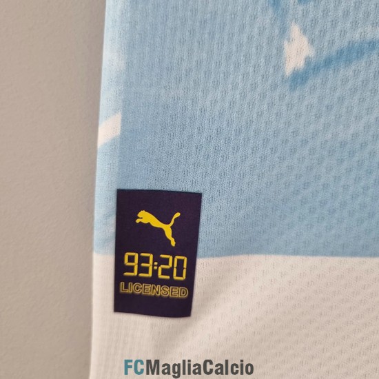 Maglia Manchester City Training Azul II 2022/2023