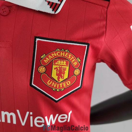 Maglia Manchester United Bambino Gara Home 2022/2023