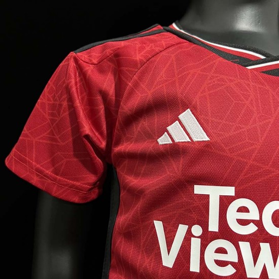 Maglia Manchester United Bambino Gara Home 2023/2024