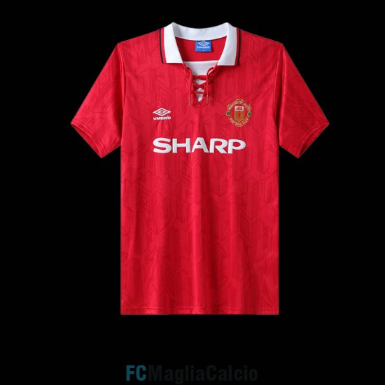 Maglia Manchester United Retro Gara Home 1992/1993