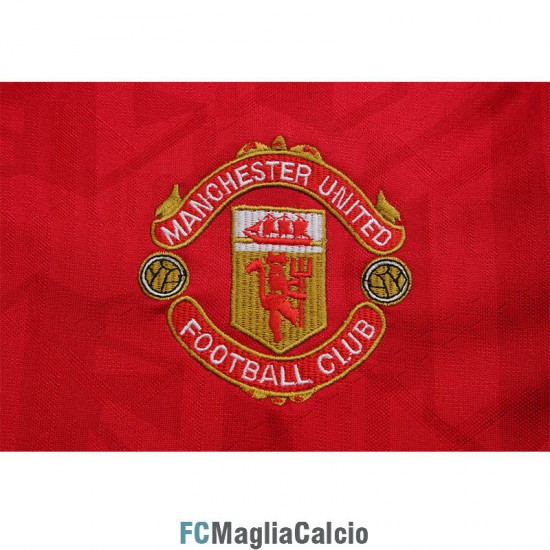 Maglia Manchester United Retro Gara Home 1992/1993