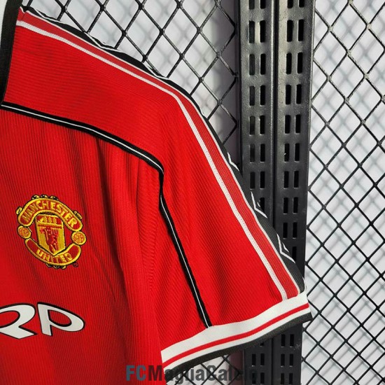 Maglia Manchester United Retro Gara Home 1998/1999