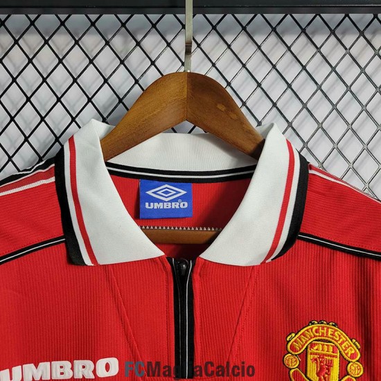 Maglia Manchester United Retro Gara Home 1998/1999