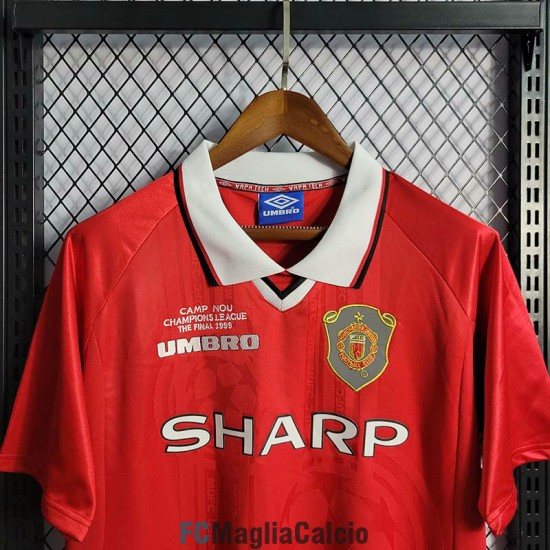 Maglia Manchester United Retro Gara Home 1999/2000