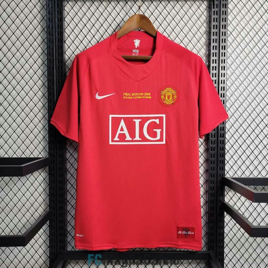 Maglia Manchester United Retro Gara Home 2007/2008