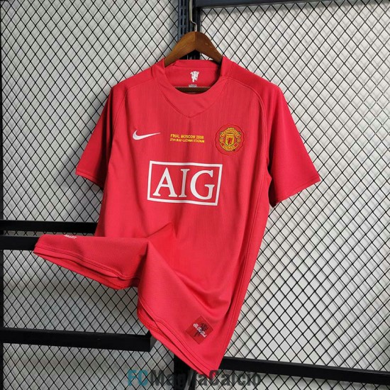 Maglia Manchester United Retro Gara Home 2007/2008