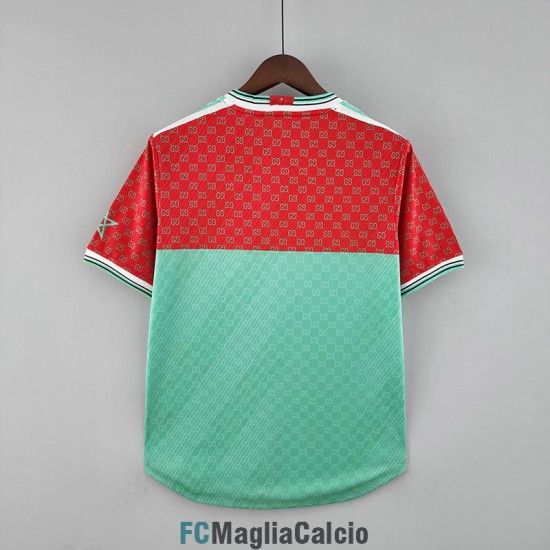 Maglia Marocco x Gucci Special Edition Verde 2022/2023