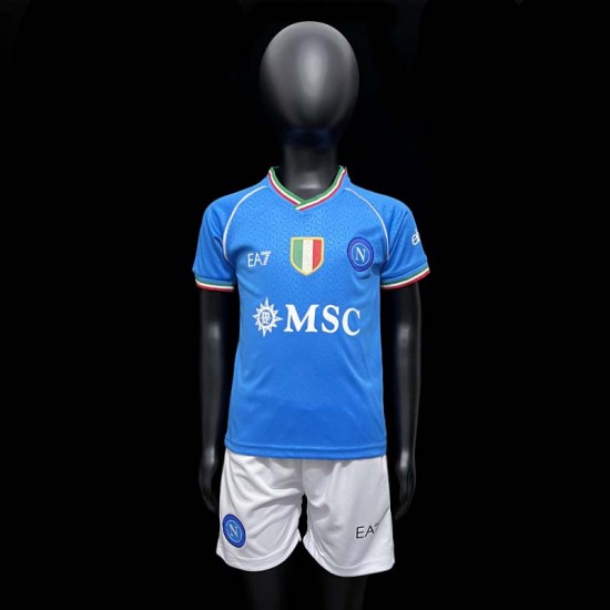 Maglia Napoli Bambino Gara Home 2023/2024