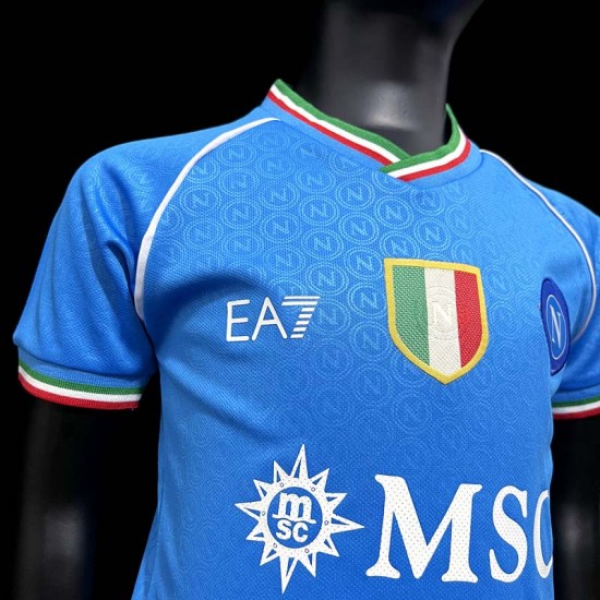 Maglia Napoli Bambino Gara Home 2023/2024