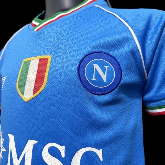 Maglia Napoli Bambino Gara Home 2023/2024