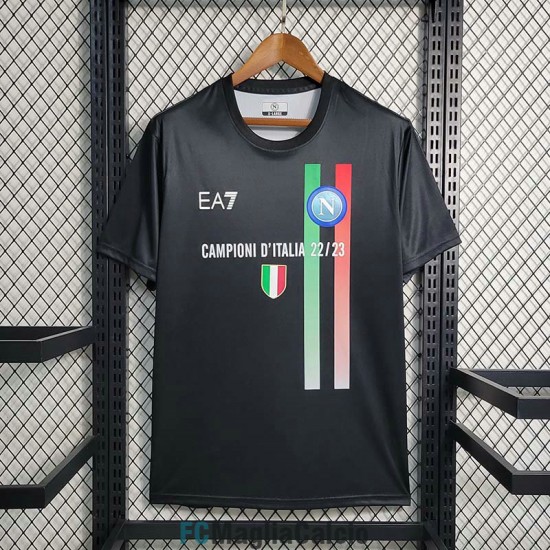 Maglia Napoli Campioni Black 2022/2023